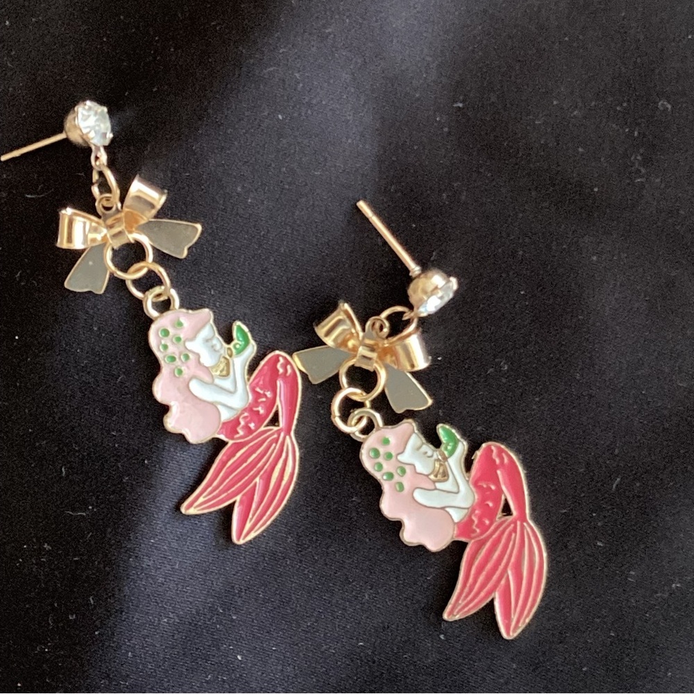 Mermaid earrings